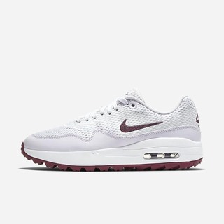 Pantofi Golf Nike Air Max 1 G Dama Albi Violet Rosii | YPVQ-19043